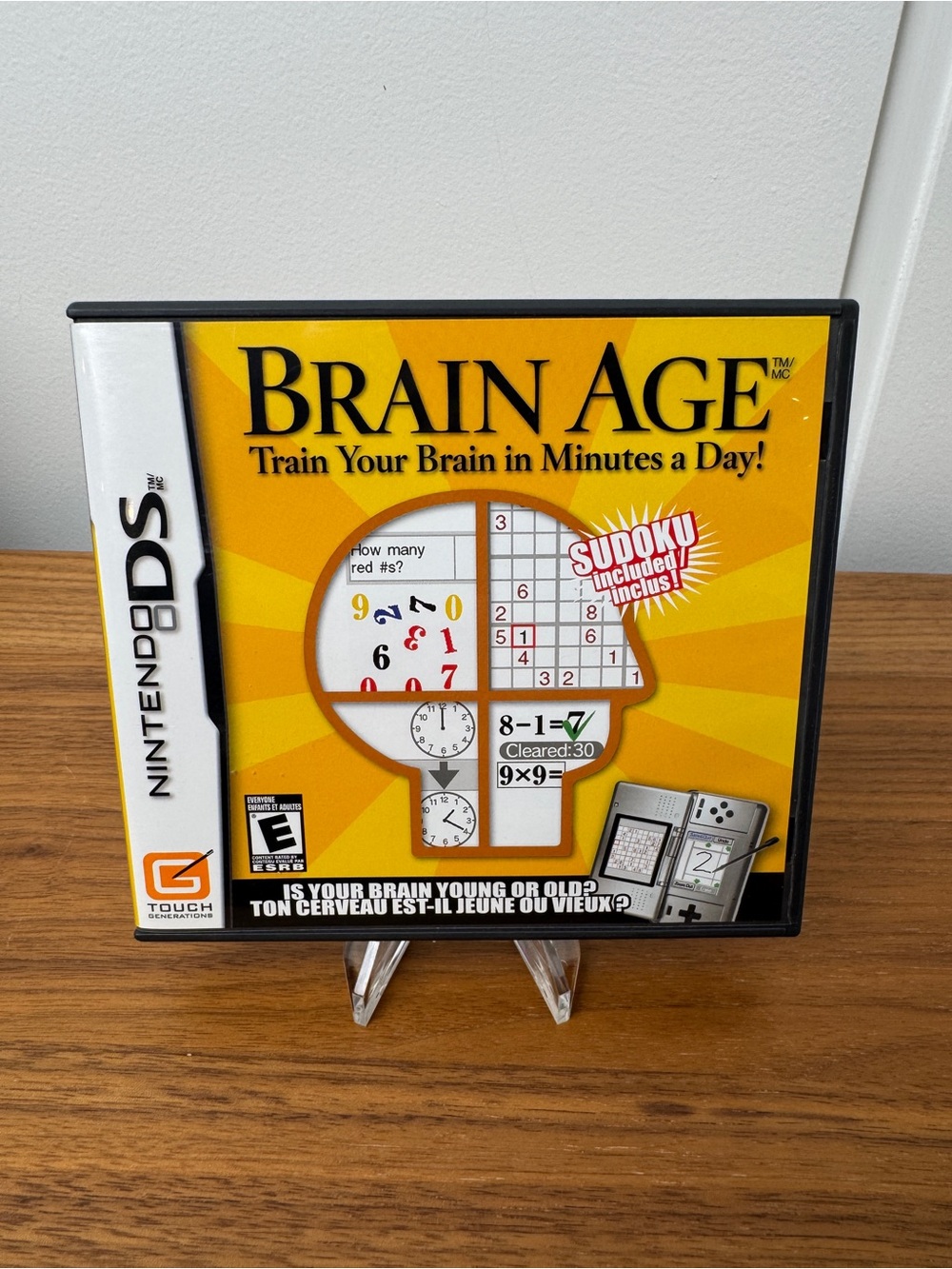 Brain Age: Train Your Brain in Minutes a Day! for the Nintendo DS